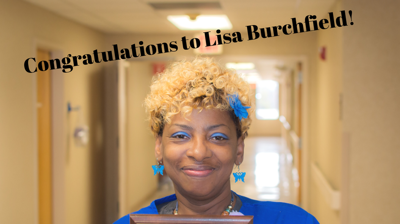 Congrats, Lisa! Photo